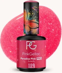 Pink Gellac - Paradise Pink - Gellak - Vegan - Roze - Glanzend - 15ml -Hoogwaardige Cosmetica 1009x1200