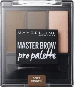 Maybelline Master Brow Design Kit - 3 Soft Brown - Bruin - Wenkbrauw Set 7 Maybelline Master Brow Design Kit - 3 Soft Brown - Bruin - Wenkbrauw Set -Hoogwaardige Cosmetica 1027x1200 1