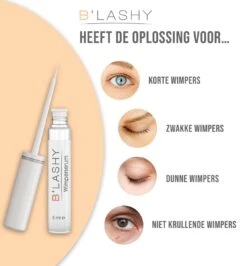 B’LASHY® Wimperserum - Wimper Groeimiddel - Wimper Serum Voor Sterke, Lange En Volle Wimpers - 5 Ml -Hoogwaardige Cosmetica 1115x1200