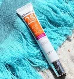 Hoogwaardige Cosmetica 13 Biodermal Sun Lipbalm SPF25 - Tube 12 Ml - Natural Pink - Lippenbalsem