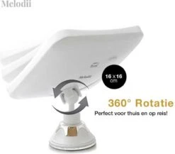 Melodii ML10X - Make Up Spiegel Met LED Verlichting - Scheerspiegel - 10x Vergroting - Met Tru-Daylight Verlichting - Voor Hem En Voor Haar -Hoogwaardige Cosmetica 1200x1055