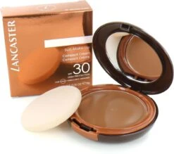 Lancaster Sun 365 Compact Bronzing Creme SPF 30 - 03 Golden Glow - 10 G -Hoogwaardige Cosmetica 1200x1066 1
