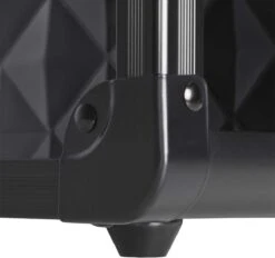 Make-upkoffer, Kapperskoffer, Cosmeticakoffer, Lege Nagelkoffer, Multikoffer, Afsluitbaar Voor Nageldesign/massageolie/fotoapparatuur, 34,7 X 22,2 X 25 Cm , Volledig Zwart HM-YAHEE-411233 -Hoogwaardige Cosmetica 1200x1126