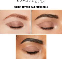 Maybelline Eye Studio Color Tattoo 24H Cream Oogschaduw - 240 Dusk Doll - Bruin 15 Maybelline Eye Studio Color Tattoo 24H Cream Oogschaduw - 240 Dusk Doll - Bruin -Hoogwaardige Cosmetica 1200x1136 2