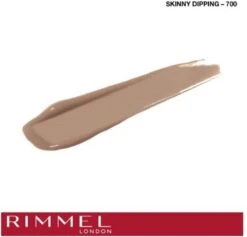 Rimmel London Provocalips Kiss Proof 16 Hr Liquid Lip - 700 Skinny Dipping - 7 Ml - Nude -Hoogwaardige Cosmetica 1200x1151
