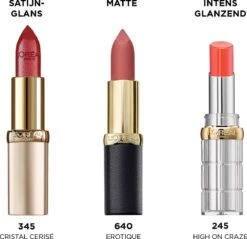 L'Oréal Paris Make-Up Designer Color Riche Matte Addiction - 652 Stone - Lipstick -Hoogwaardige Cosmetica 1200x1161