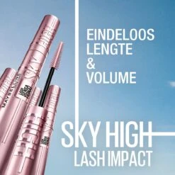 Maybelline Lash Sensational Sky High Waterproof - Zwart - Lengte Mascara - 6 Ml 20 Maybelline Lash Sensational Sky High Waterproof - Zwart - Lengte Mascara - 6 Ml -Hoogwaardige Cosmetica 1200x1200 189