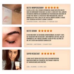 B’LASHY® Wimperserum - Wimper Groeimiddel - Wimper Serum Voor Sterke, Lange En Volle Wimpers - 5 Ml -Hoogwaardige Cosmetica 1200x1200 195