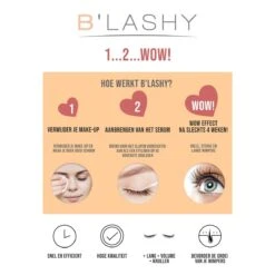 B’LASHY® Wimperserum - Wimper Groeimiddel - Wimper Serum Voor Sterke, Lange En Volle Wimpers - 5 Ml -Hoogwaardige Cosmetica 1200x1200 198
