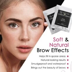 Marie-José & Co Henna Wenkbrauwverf Donkerbruin - Complete Henna Brows Kit - Tattoo Brow Set Voor 20 Paar Wenkbrauwen -Hoogwaardige Cosmetica 1200x1200 206