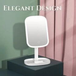 HighHome - Make Up Spiegel Met Led Verlichting - Inclusief 10x Spiegel - 3 Warmtes - 360 °C Draaibaar -Hoogwaardige Cosmetica 1200x1200 259