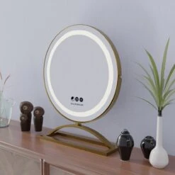 Marbor Make Up Spiegel Met LED Verlichting - Goud - Hollywood Mirror -Hoogwaardige Cosmetica 1200x1200 273