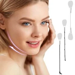 Facelift Tape - Face Tape - Gezicht Tape - Face Tape Lift - Beauty Tape - Facelift Tape Met Elastiek - 40 Stickers + 3 Verschillende Touwtjes -Hoogwaardige Cosmetica 1200x1200 309