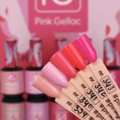 Pink Gellac - Ruby Pink - Gellak - Vegan - Roze - Glanzend - 15ml -Hoogwaardige Cosmetica 1200x1200 44