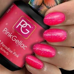 Pink Gellac - Paradise Pink - Gellak - Vegan - Roze - Glanzend - 15ml -Hoogwaardige Cosmetica 1200x1200 48