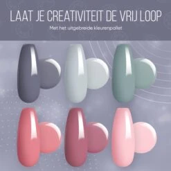 Gellak Starterspakket - Gellak - Gel Nagellak - Gellak Set - 6x8ML Kleuren - Nude Edition - Gellac - Nude Kleuren -Hoogwaardige Cosmetica 1200x1200 80