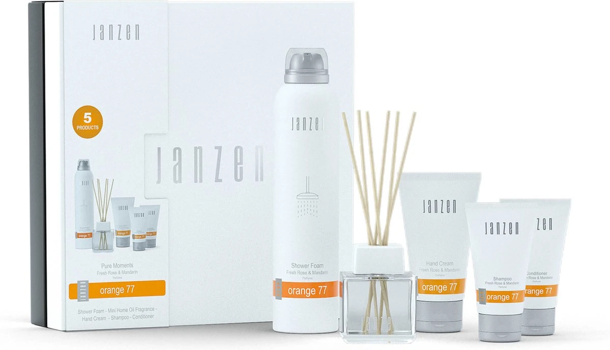 JANZEN Pure Moments Giftset Orange 77 1 JANZEN Pure Moments Giftset Orange 77