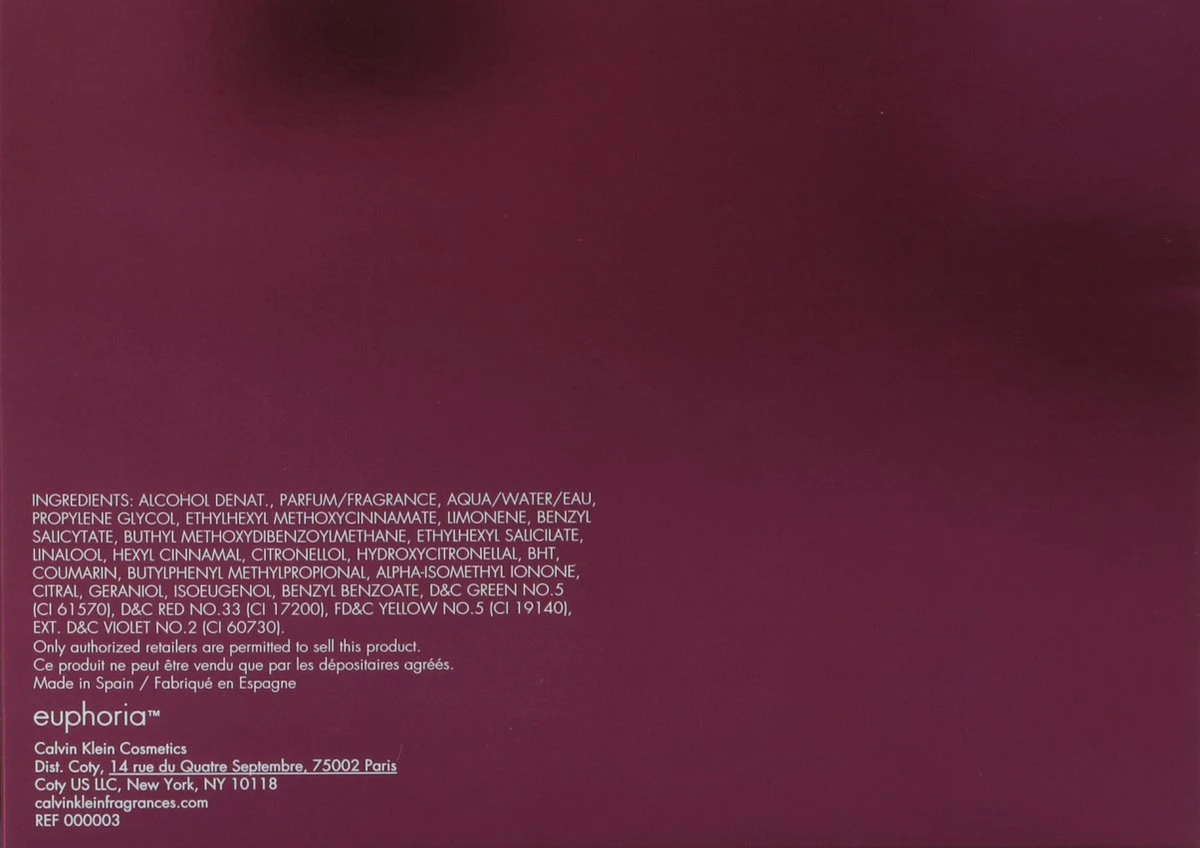 Calvin Klein Euphoria - 160ml - Eau De Parfum 6 Calvin Klein Euphoria - 160ml - Eau De Parfum - Afbeelding 6