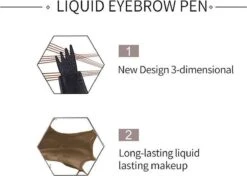 Joya Beauty® Microblading Eyebrow Tattoo Pen | Waterproof Tattoo Wenkbrauw Pen |Wenkbrauwpen | Kleur 4: Bruin -Hoogwaardige Cosmetica 1200x855