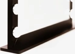 Make Up Spiegel Met Verlichting | Vivo | Hollywood Spiegel | Zwart | Touch | 3 Standen | 70x54 -Hoogwaardige Cosmetica 1200x873