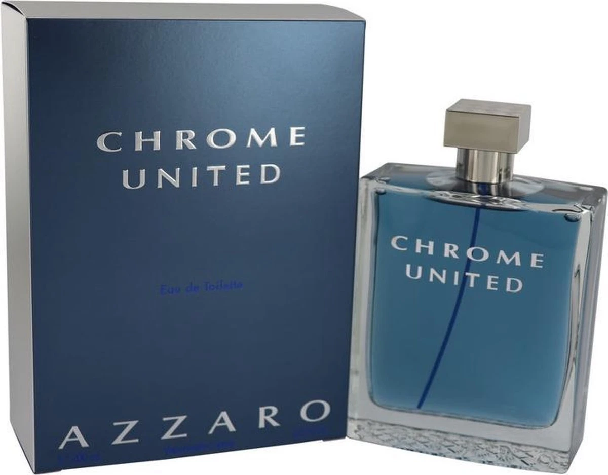Azzaro Chrome United - 200ml - Eau De Toilette 3 Azzaro Chrome United - 200ml - Eau De Toilette - Afbeelding 3