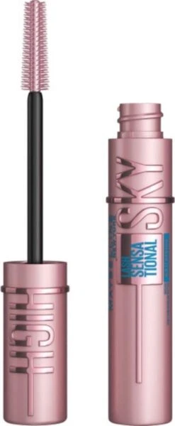 Maybelline Lash Sensational Sky High Waterproof - Zwart - Lengte Mascara - 6 Ml 16 Maybelline Lash Sensational Sky High Waterproof - Zwart - Lengte Mascara - 6 Ml -Hoogwaardige Cosmetica 494x1200 1