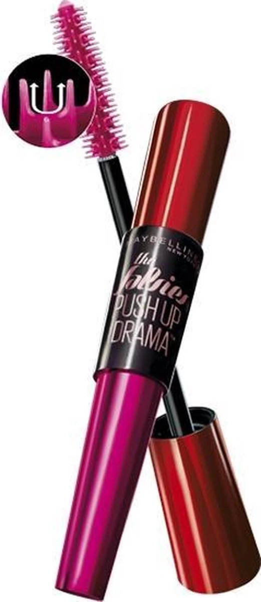 Maybelline Falsies Push Up Drama Mascara - Bruin 2 Maybelline Falsies Push Up Drama Mascara - Bruin - Afbeelding 2