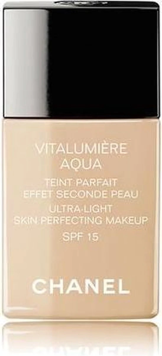 Chanel Vitalumiere Aqua Foundation - 30 Beige - SPF15 - 30 Ml 11 Chanel Vitalumiere Aqua Foundation - 30 Beige - SPF15 - 30 Ml - Afbeelding 11