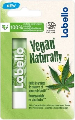 Labello Vegan Naturally Hennepzaadolie Lippenbalsem -Hoogwaardige Cosmetica 754x1200