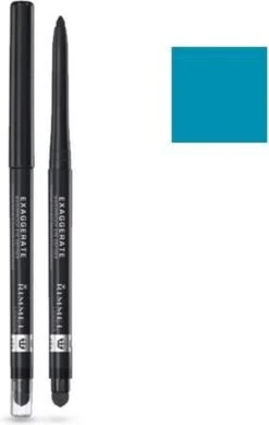 Rimmel London Exaggerate Waterproof Eye Definer Eyeliner - 240 Aqua Sparkle -Hoogwaardige Cosmetica 762x1200 2