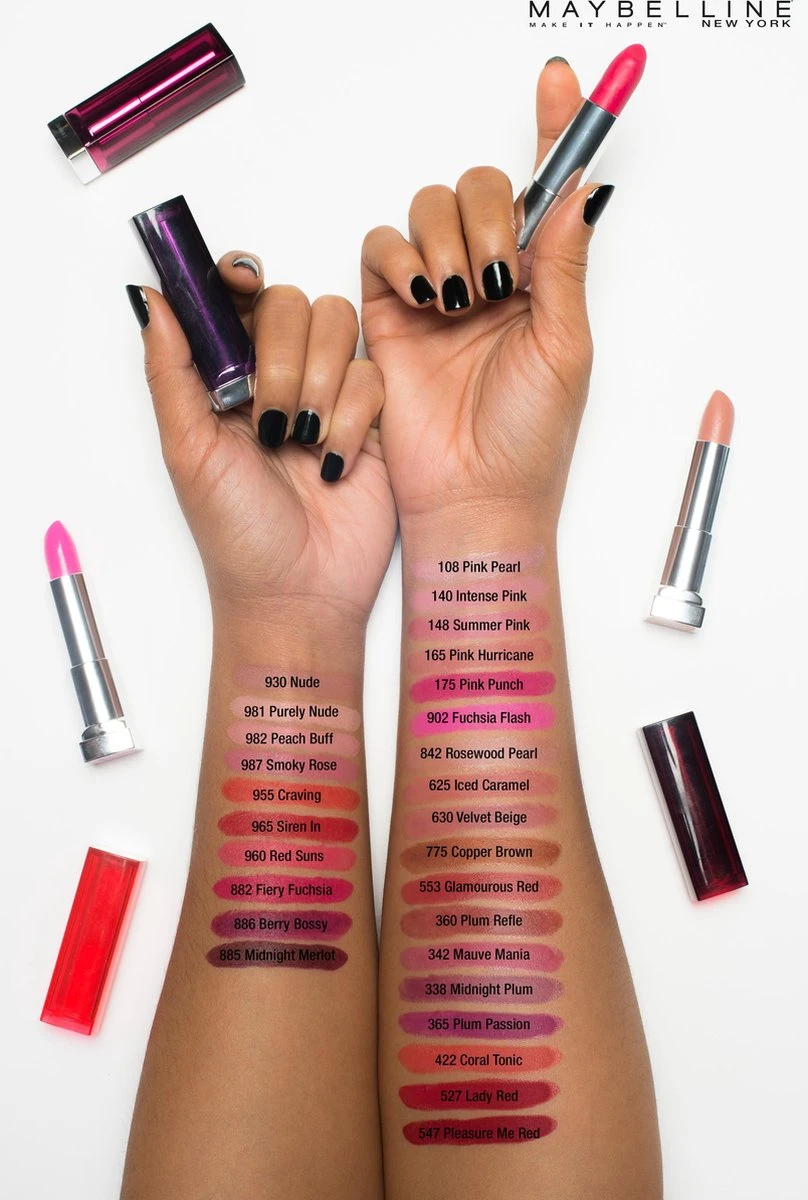 Maybelline Color Sensational - 930 Nude Embrace - Matte Nude - Lippenstift 4 Maybelline Color Sensational - 930 Nude Embrace - Matte Nude - Lippenstift - Afbeelding 4